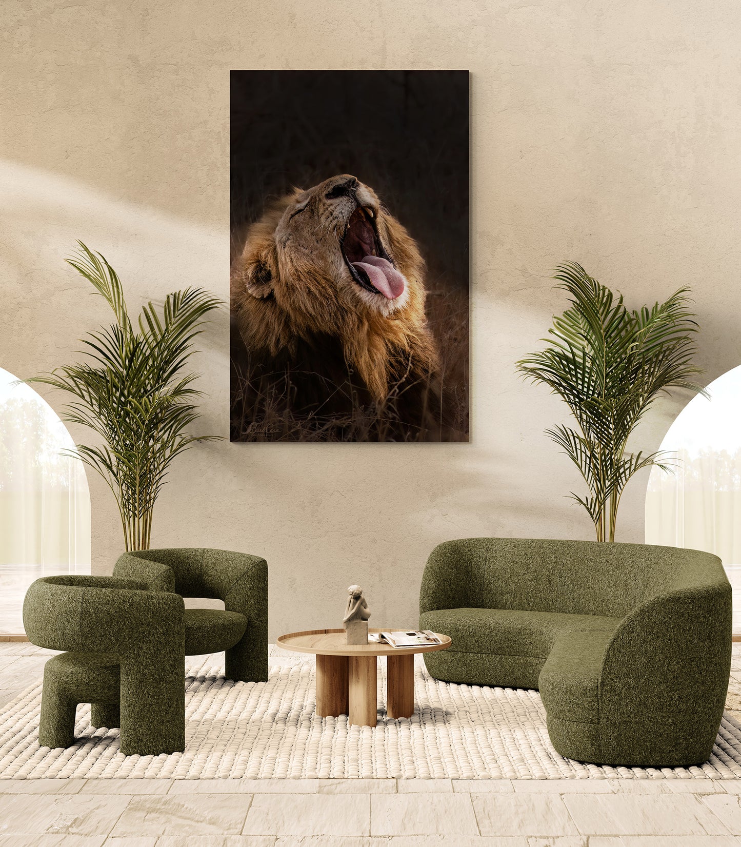 Lion's Yawn